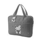 Rose Small Laptop oxford Briefcase Ladies Computer Bags with Carton Design