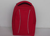 Casual Red 600D Polyester Backpack , Unique Backpacks for College 30L  Capacity