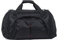 Customized Portable Black  Duffel Bags Luggage Fashionable 600D Polyester Material