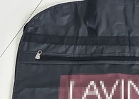 Zippered Garment Bags With Pockets / Cloth Garment Bags , Fold Up Garment Bag