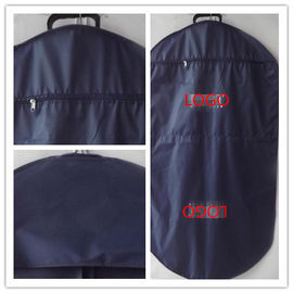 Classic Polyester Waterproof Suit Garment Bags / Dustproof Garment Cover Bag