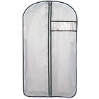 Zippered Garment Bags with Clear Window , Hanging Garment Bags For Travel