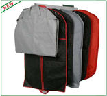 Peva Fold Down Hanging Suit Garment Bag For Suits , Storage Hanging Clothes Bag
