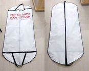 Non Woven Handle Long Hanging Clothes Garment Bags Collapsible Silk Screen Printing