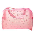 Matt Imprinted PVC Transparent Makeup Bag  Eco Friendly Cosmetic Tote Bag