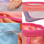 420D Polyester Clear Cosmetic Bags For Travel Multifunction 420D polyester coated