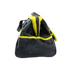 Black and Yellow Heavy Duty Tool Bag For Electrical / Garden / Networking