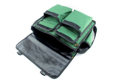 Heavy duty Polyester Electrician Tool Bag multi-pockets with velcro closure