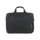 Black Nylon Business Computer Bag , Mens Laptop Briefcase 16 inch Computer Bag OEM