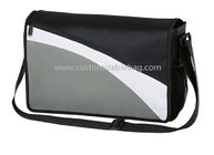 Durable Oxford Briefcase Shoulder Messenger Bag / Mens Document Bag Eco Friendly