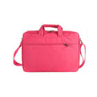 Red Ladies Oxford Briefcase 14 Inch Laptop Bags for Business / Documents
