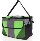 Outdoor Insulated Lunch Bags For Adults , Green Cooler Bag Customized