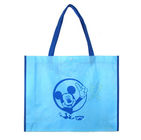 Red Foldable Promotional Gift Bags Canvas Shopping Tote Eco Friendly