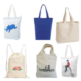 Recycle Non Woven Polypropylene Bags , Reusable Shopping Bags White