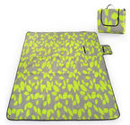 Eco Friendly Green Folding waterproof Picnic mat Blanket for Travel / Leisure