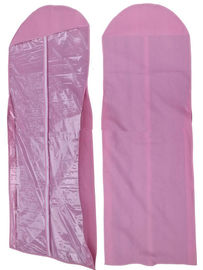 PVC Extra Long Garment Bag Colored Non Woven for bridal Wedding Gown