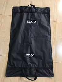 Clips Suit Garment Bag Travel Black Peva Printed Webbing Handles 100*60 cm Size