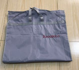 Luxury Fold Up Garment Bag  200D Polyester Embroider Webbing Handled