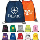 Promotional Sports Backpack Polyester Drawstring , Sports Travel Backpack