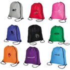 Personalized Advertising Drawstring Bag Colored Non Woven W25*H30 cm Size