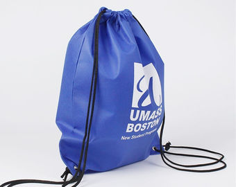 Cute Promotional Gift Bags , Promotional Drawstring Backpacks W38*H48 cm