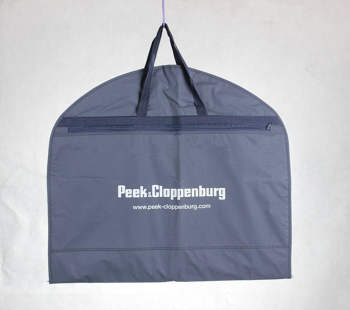 PEVA non woven Garment Bag / Hanging Garment Storage Bags Dust Proof Custom Printed