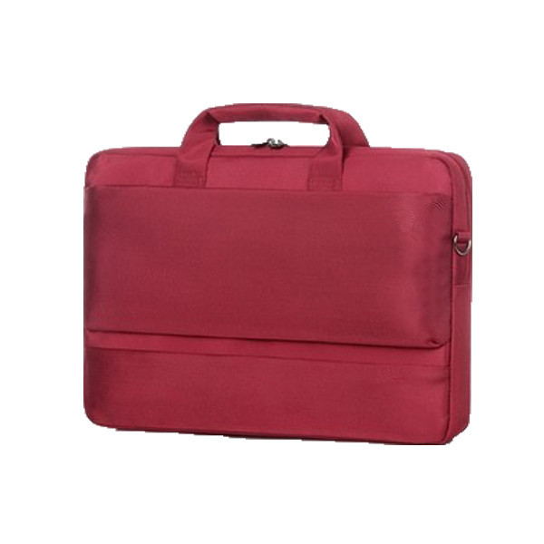 Waterproof Womens oxford  briefcase Laptop Handbags 14 inch Computer Bag Red Black