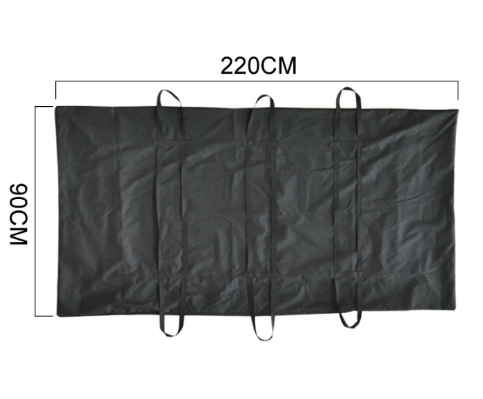Disposable Mortuary Body Bag for Dead Bodies, Biodegradable PEVA Funeral Corpse Body Bag
