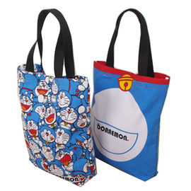 Eco Friendly Cute Doraemon Ladies Tote Bags Cotton Handbags for Womens