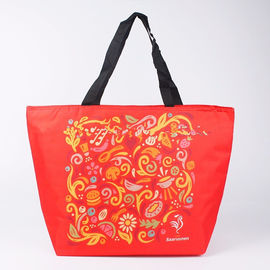 Recycled Insulated Cooler Bags Portable Custom Printed Tote , Drink Cooler Bag